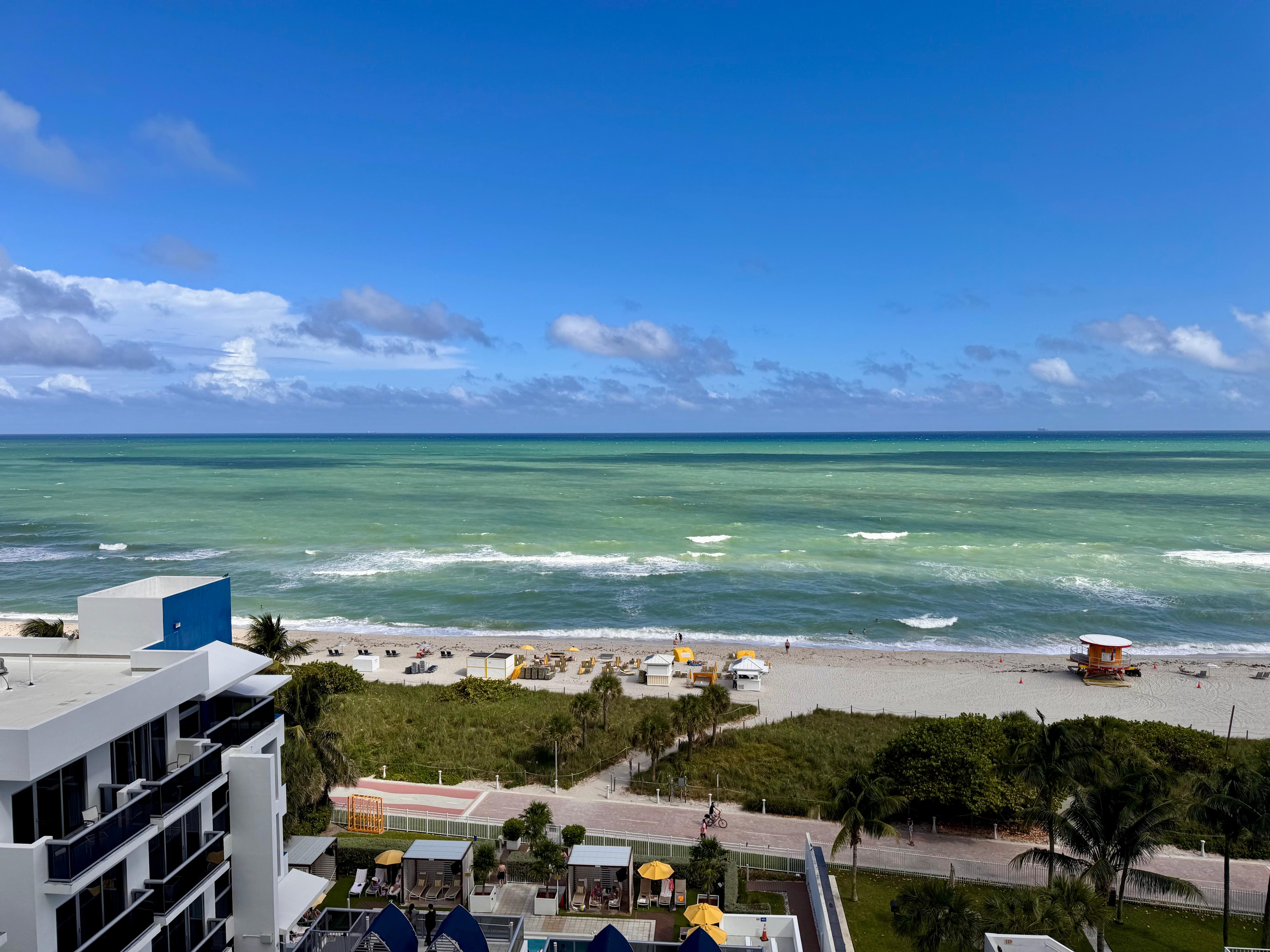 View from the balcony.