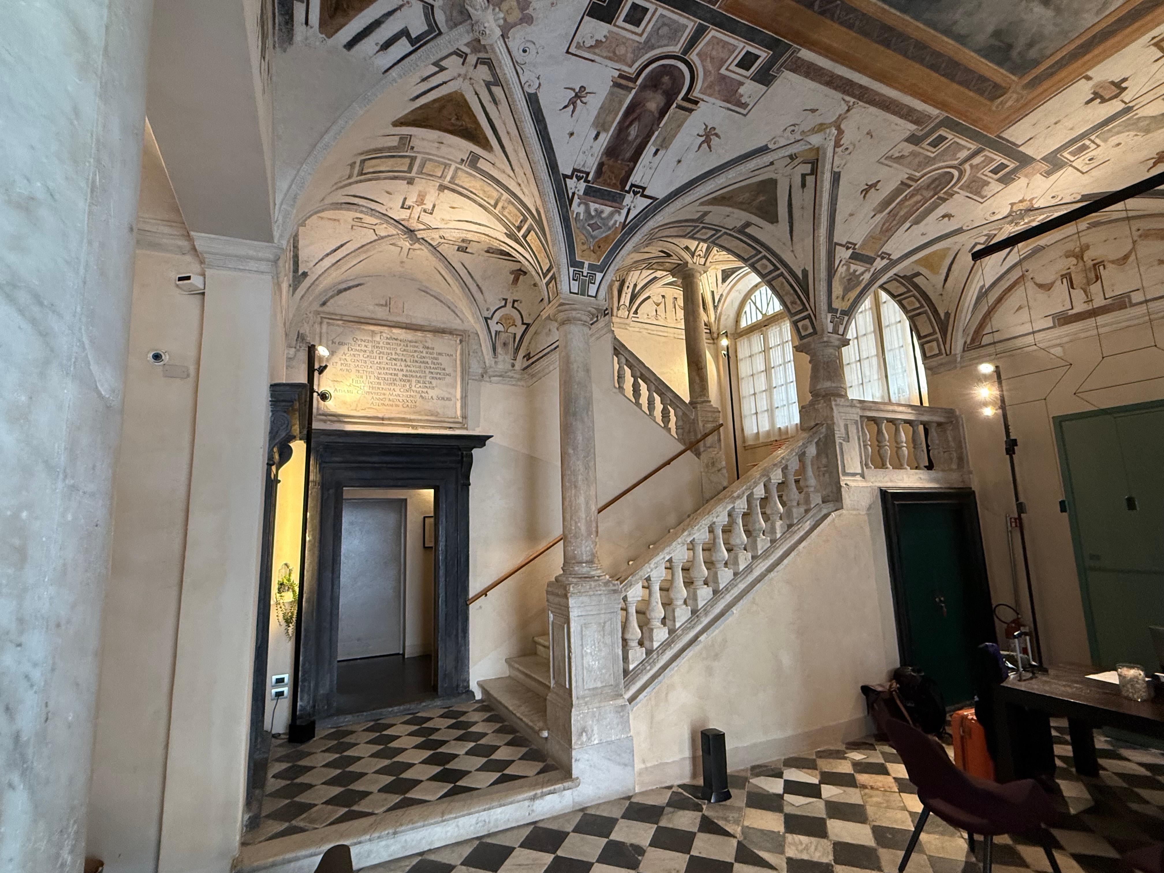 The grand staircase.