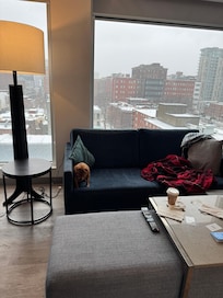 Vue de la pièce de séjour