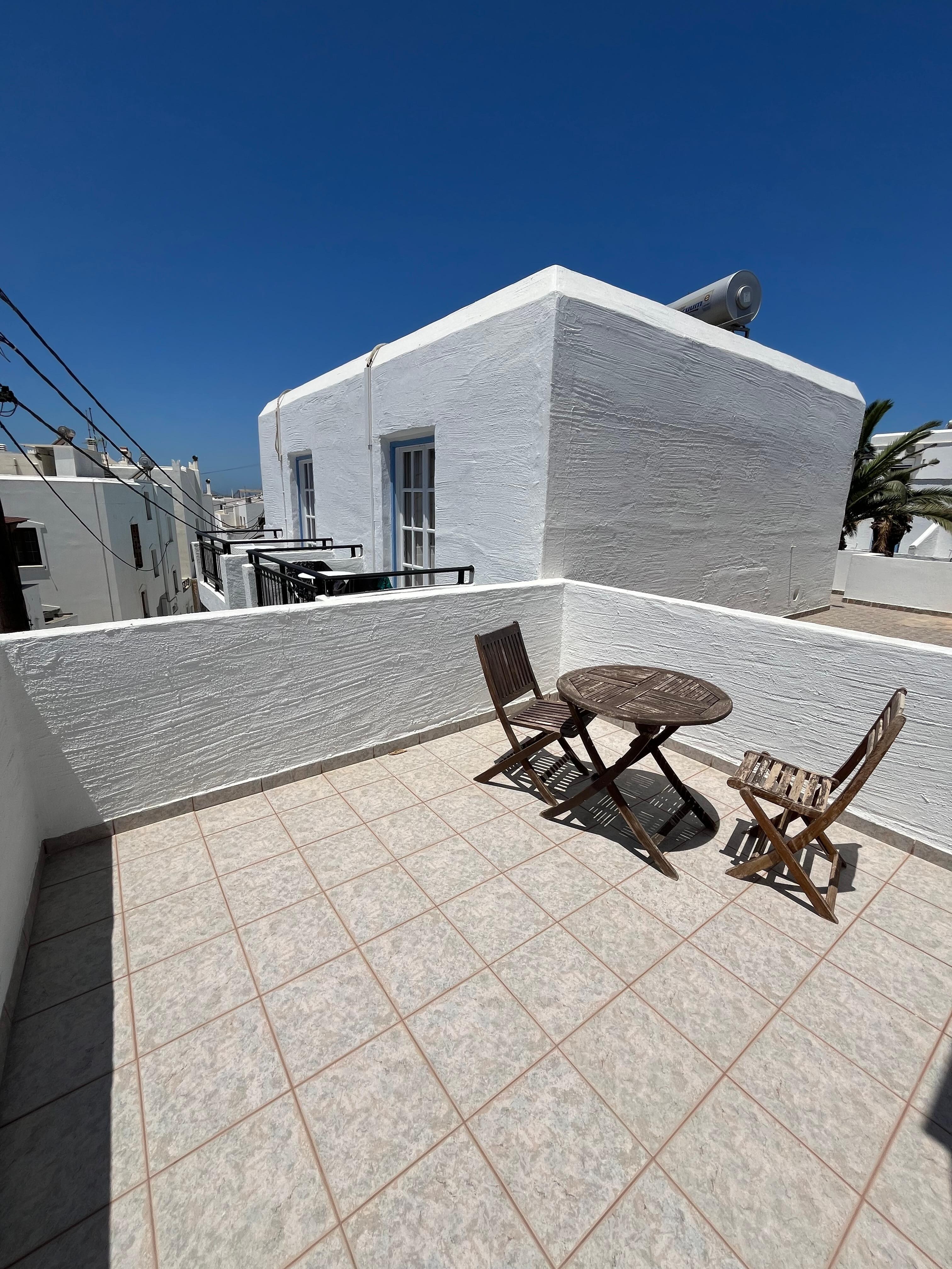 Balcon mais mobilier usé à remplacer 
