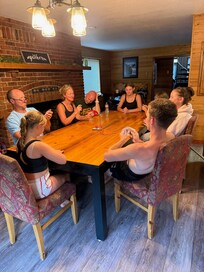 Cards around the table