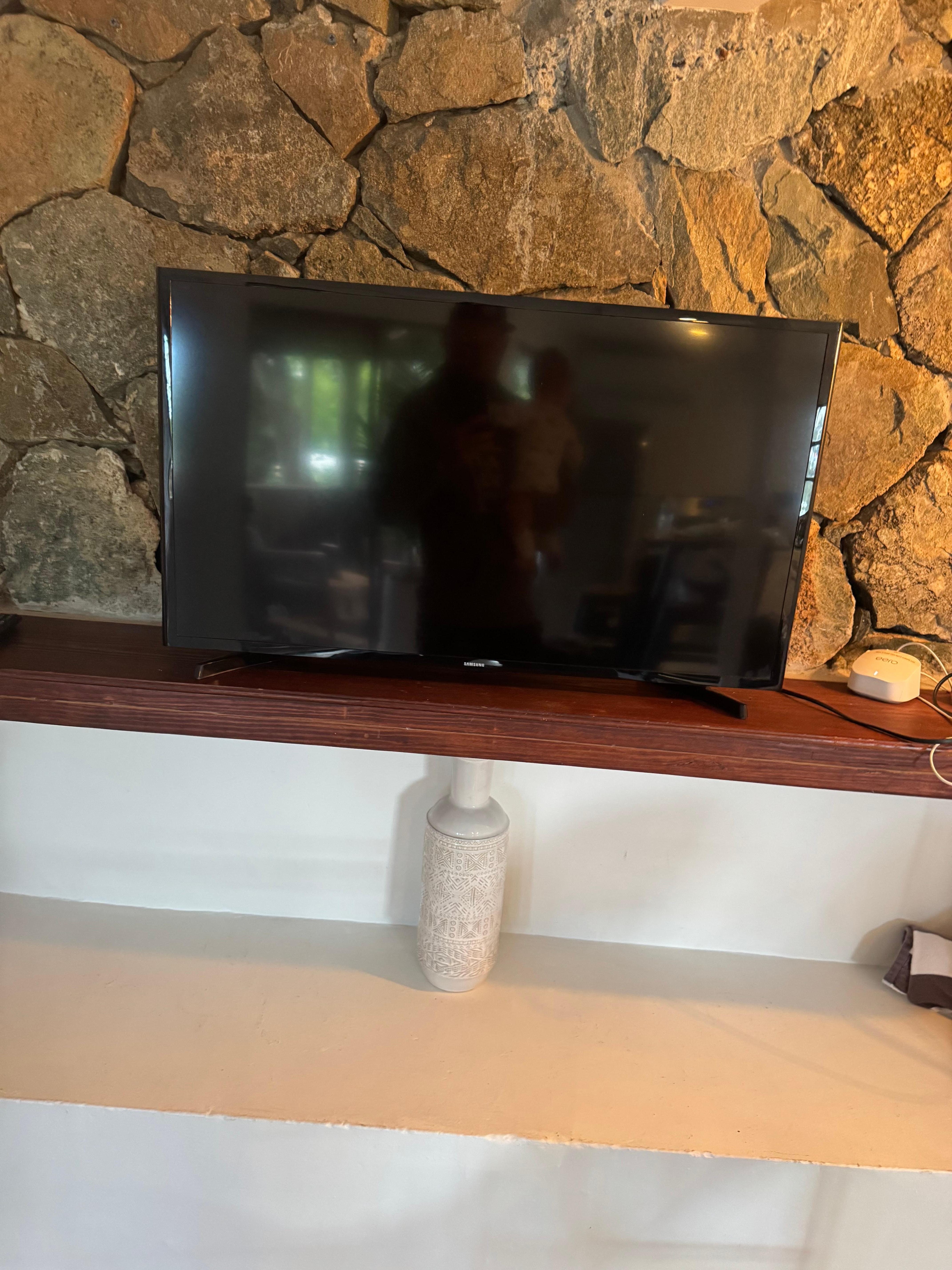 65” tv listed. Maybe half that size?