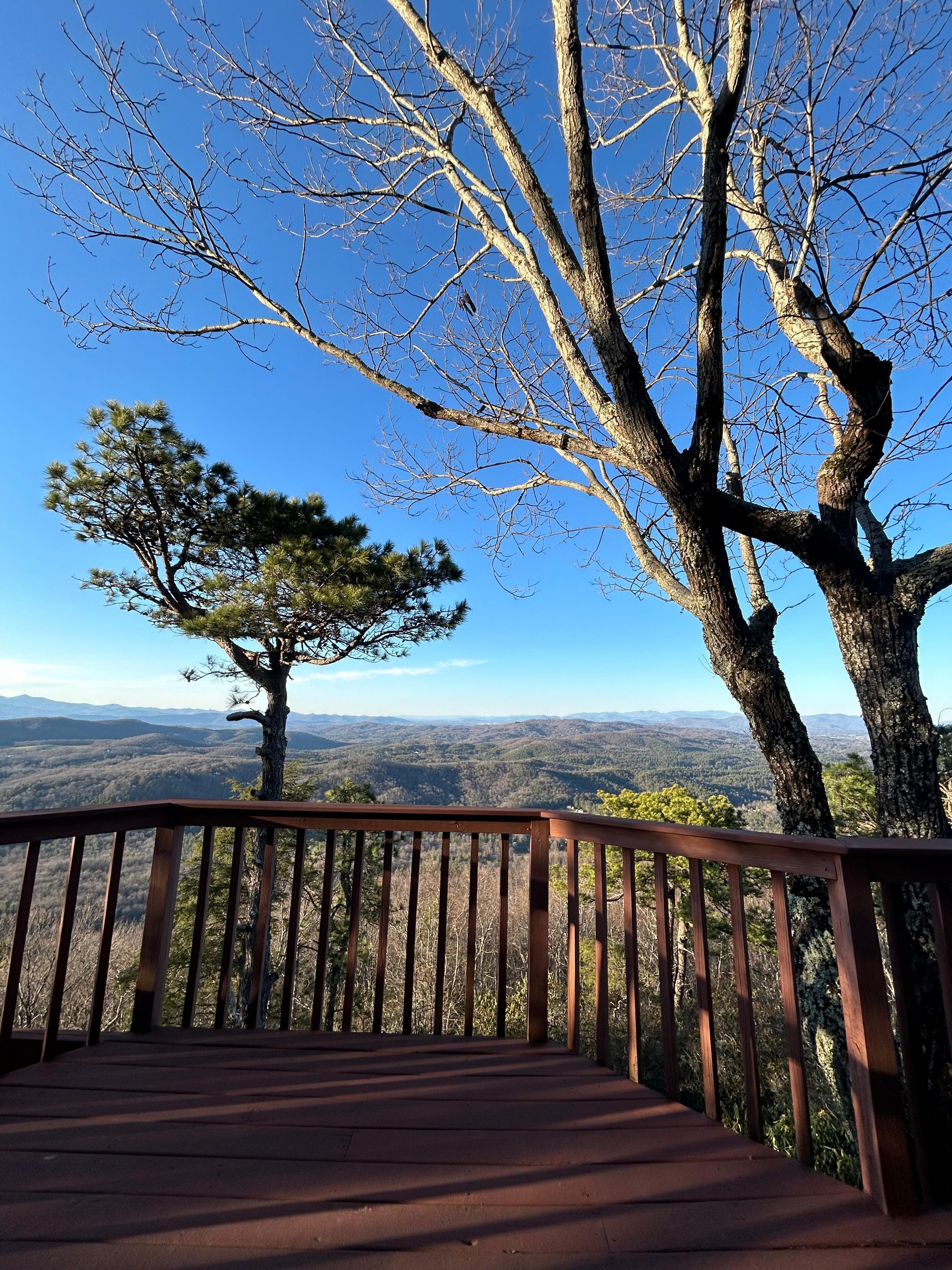 View from the porch 