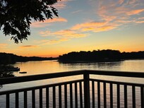 First night sunset!