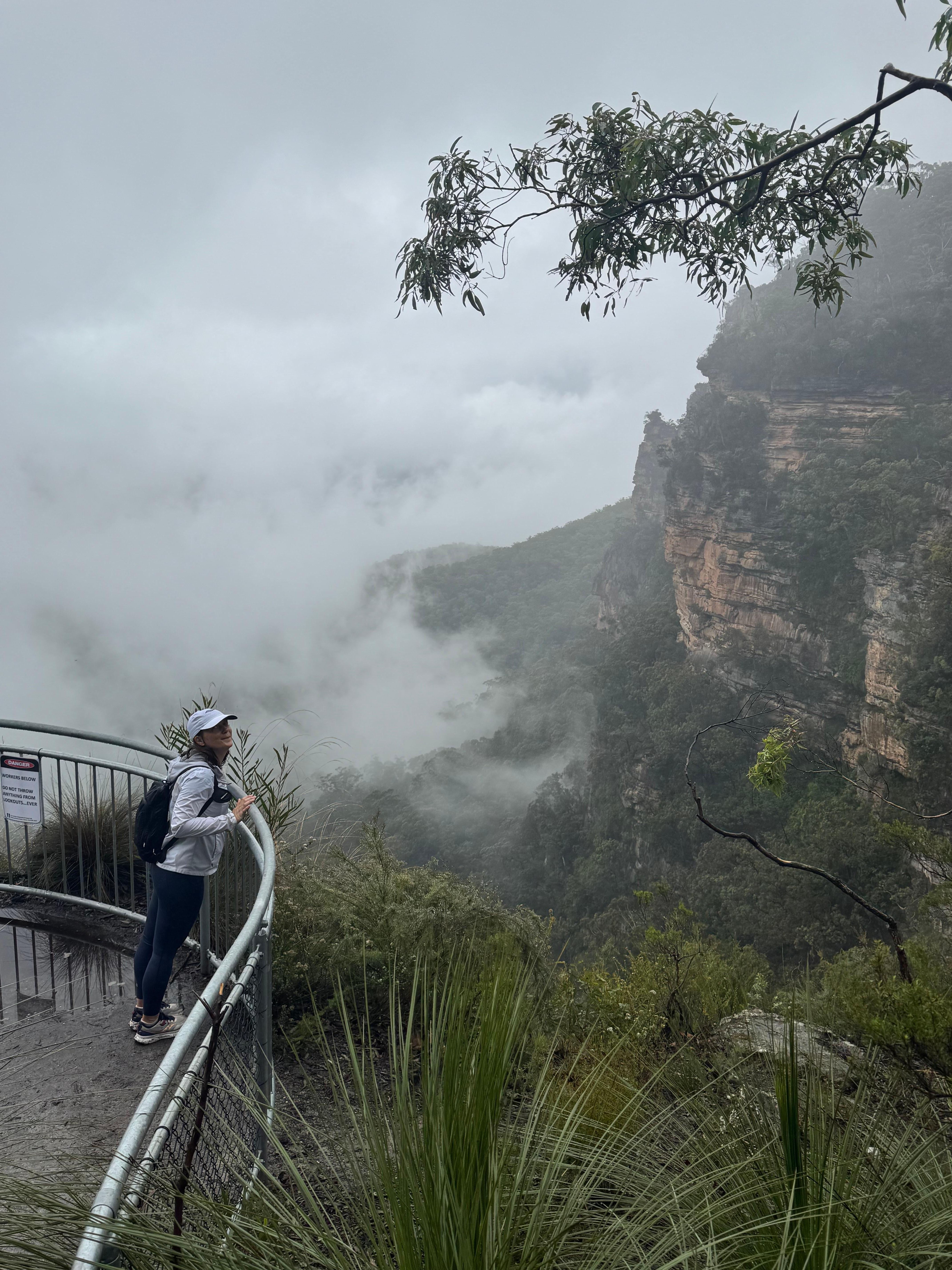 Right on the grand Cliff Walk, wake up and hit the trails 