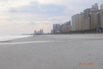 Looking South from the beach by our unit.