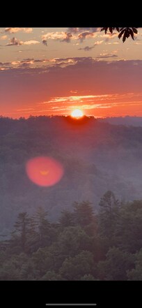 sunrise view