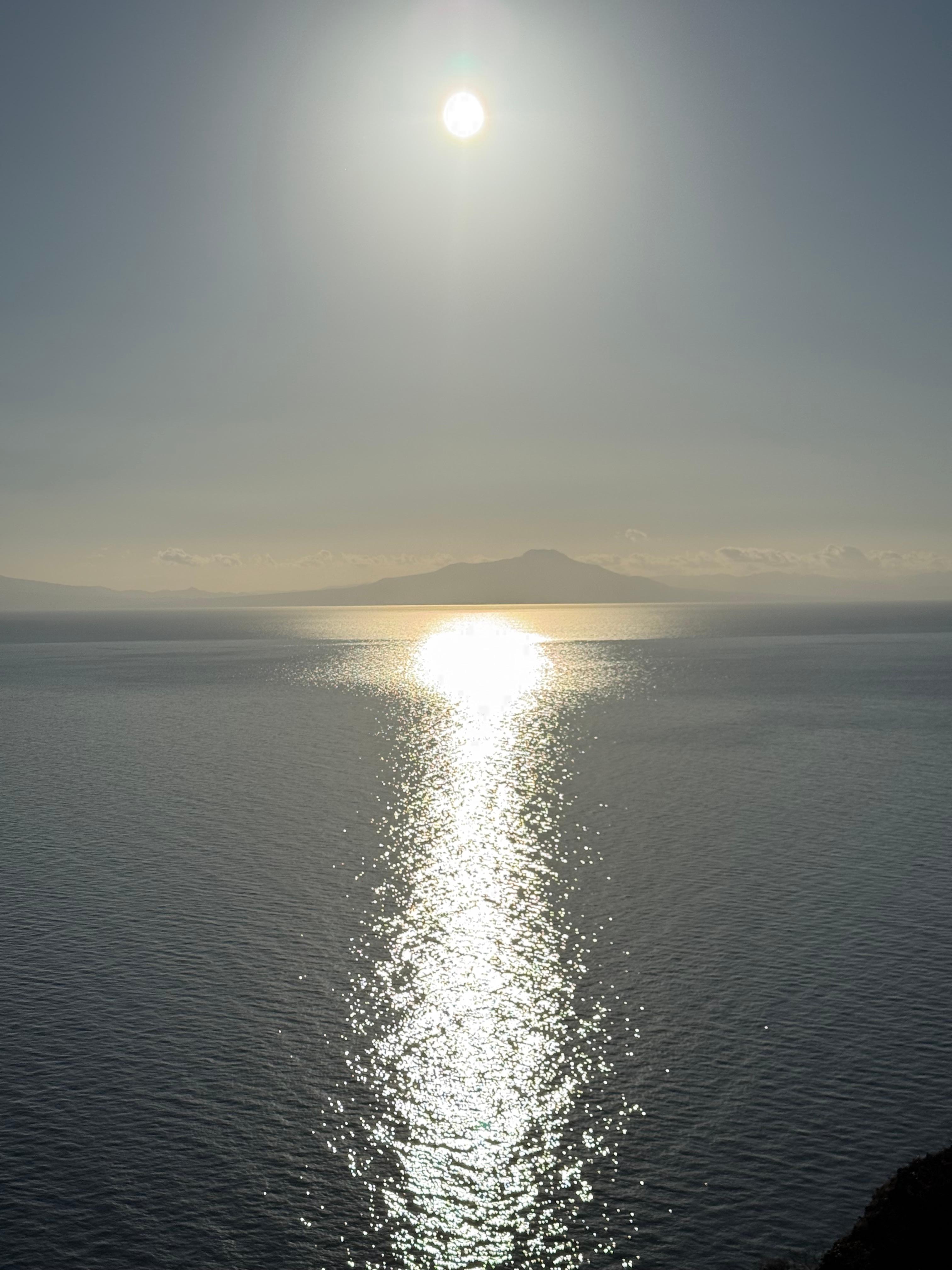対岸まで綺麗に見えました