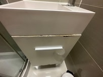 Sink cabinet needs replacing