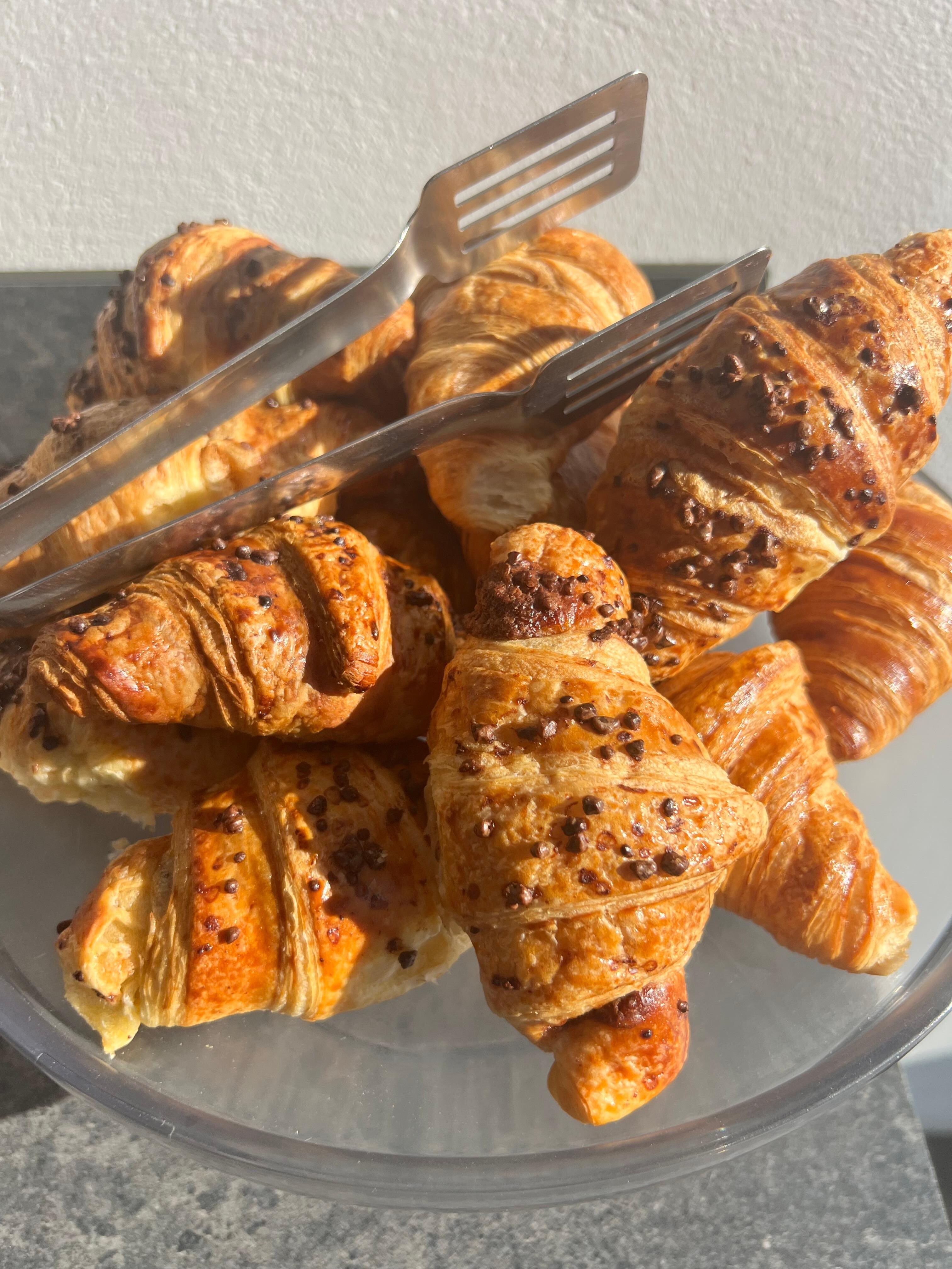 The BEST chocolate croissant's