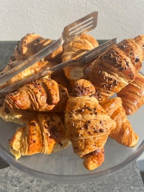 The BEST chocolate croissant's