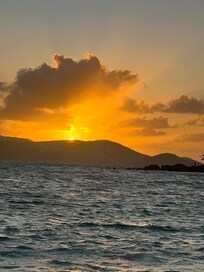 Sunrise from sapphire beach