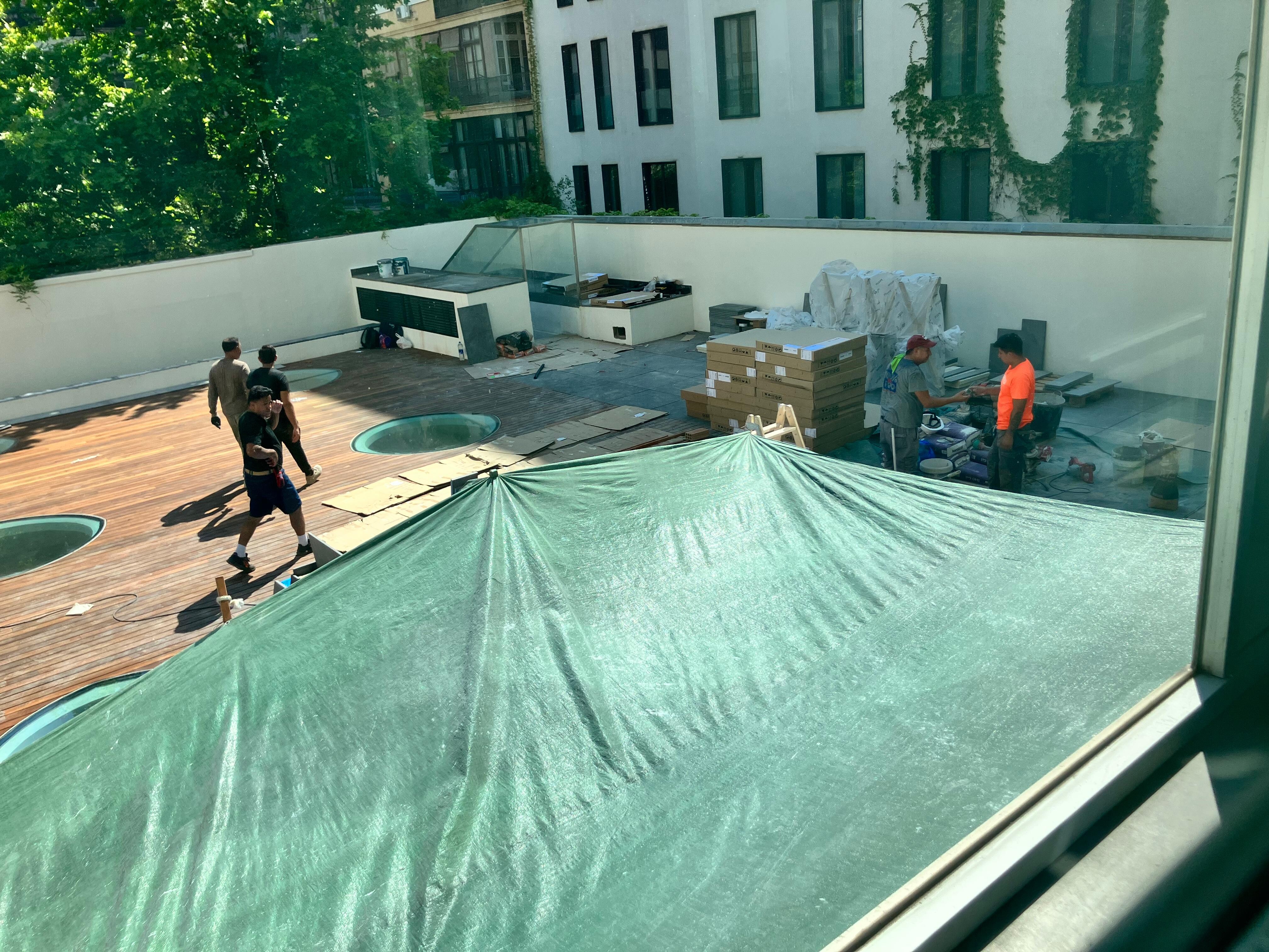 Window view.
