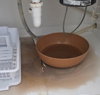 Sink that leaks and smells