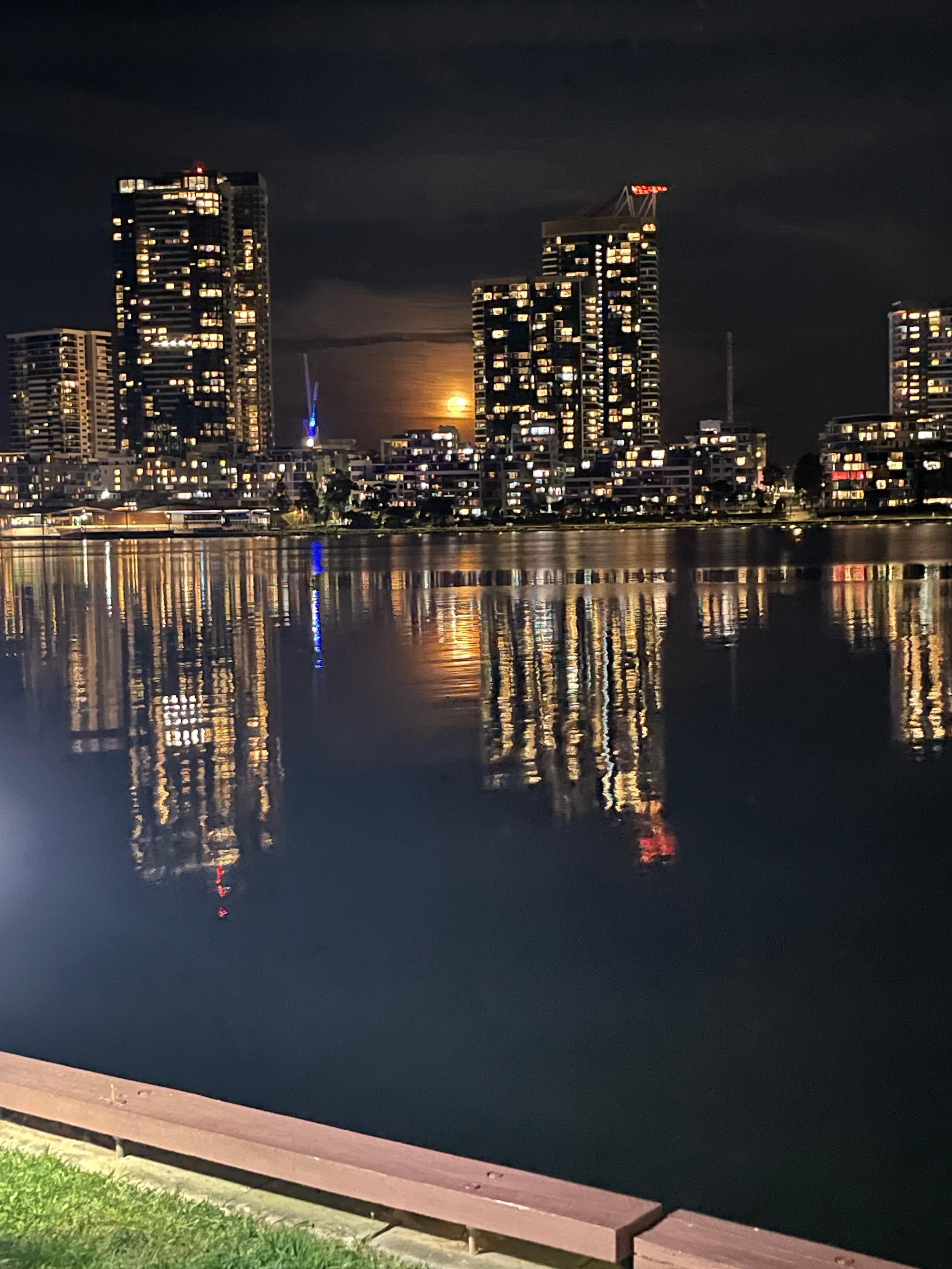 From the promenade by the condo