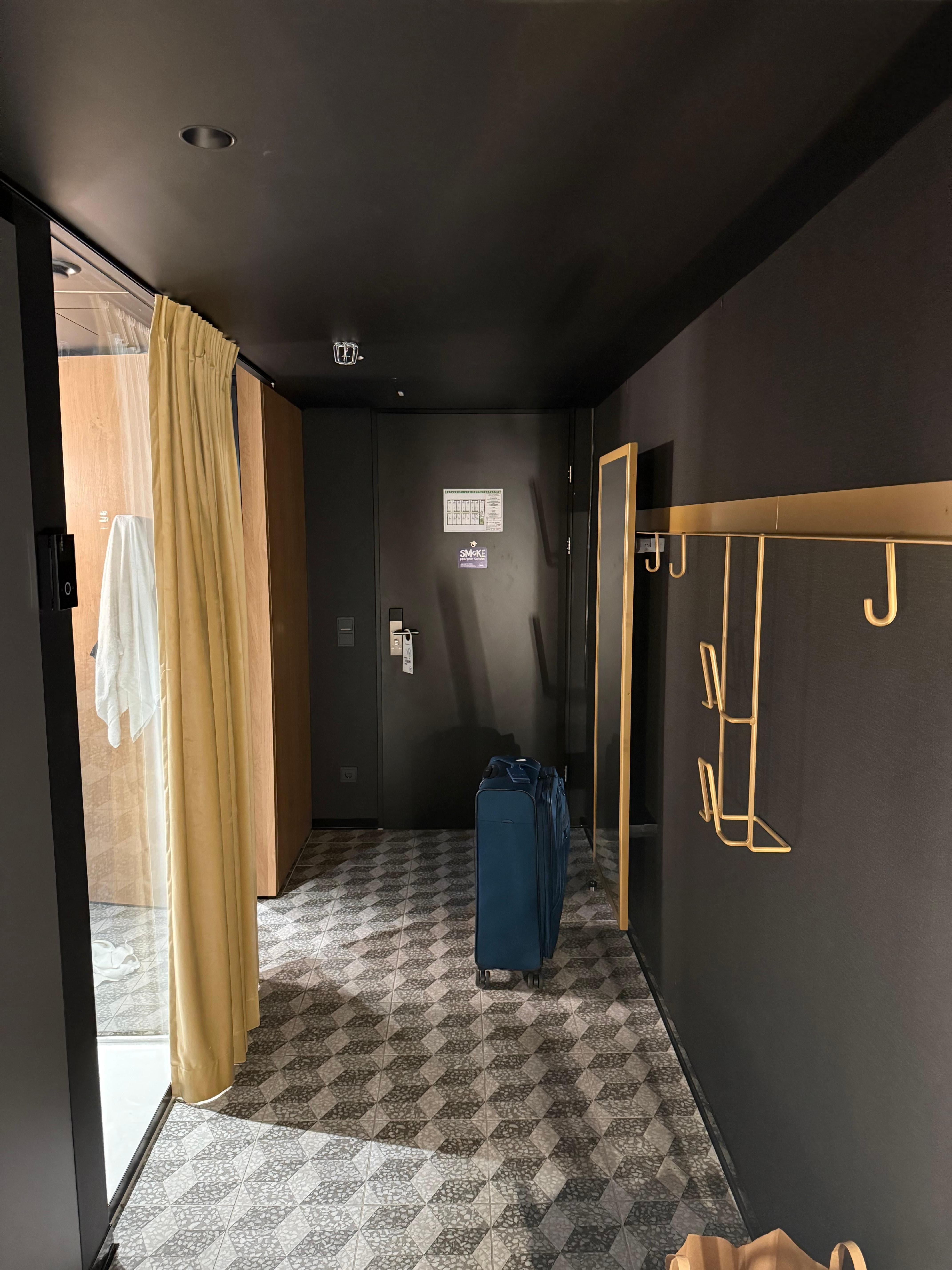 Very low light levels in room