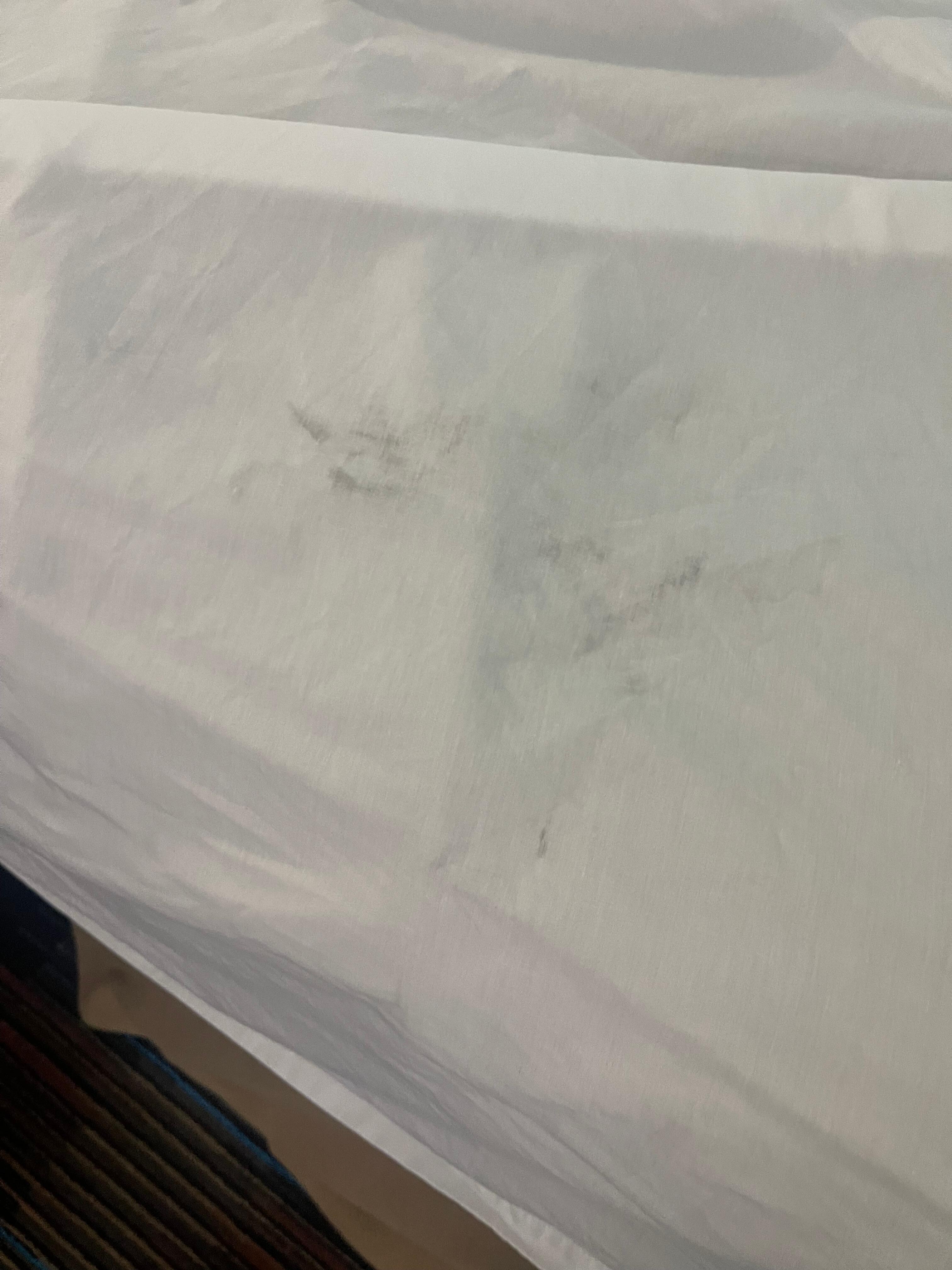 Dirty used sheets
