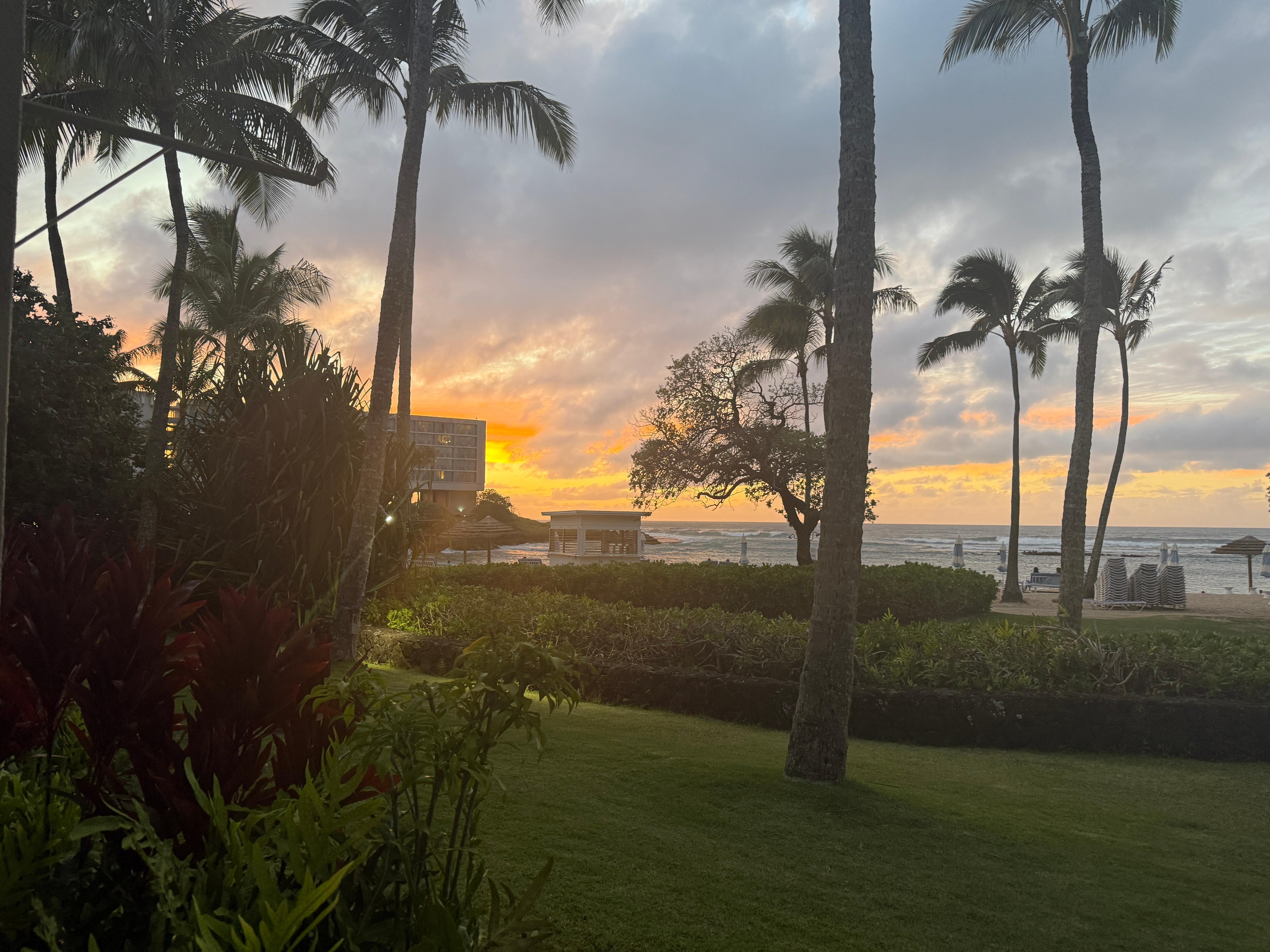 View from our lanai - When we see this view we know we are home 