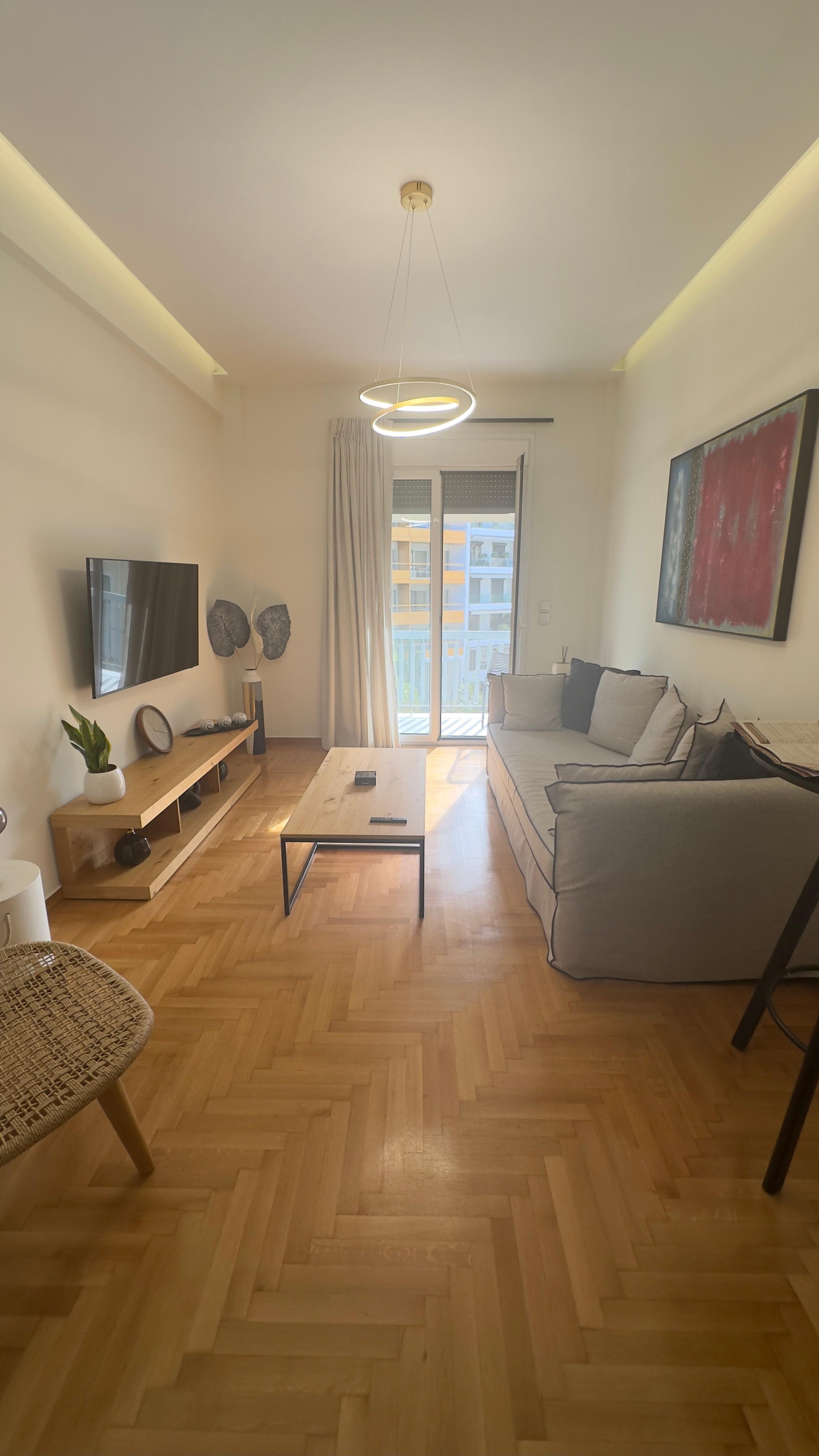 Beautiful lounge room with comfy lounge and lovely view to the street 