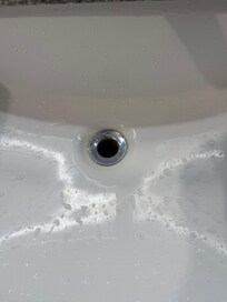 No stopper in sink drain