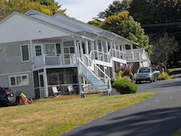 Lovely view from our balcony.