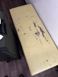 Bench needs to be replaced