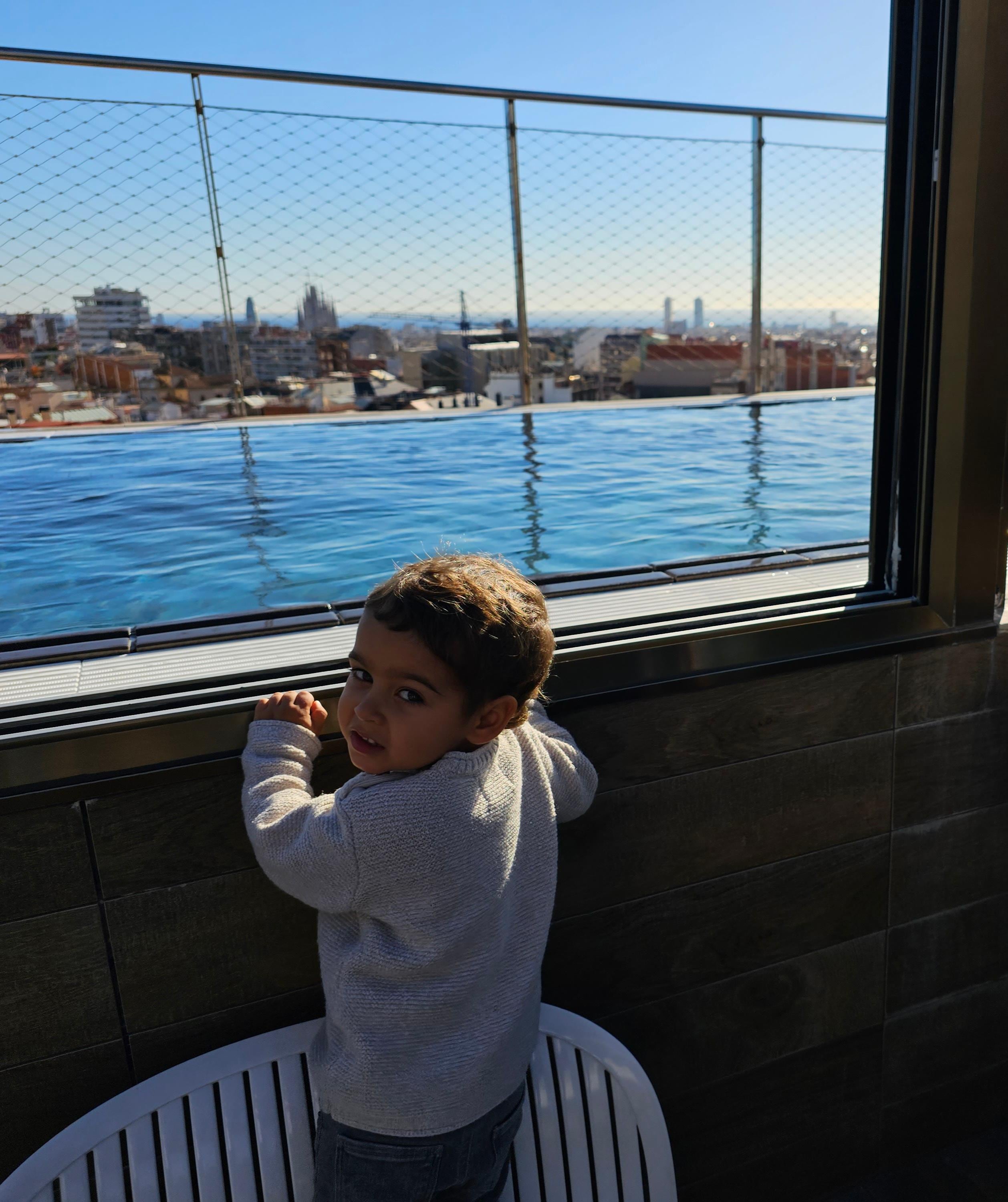 Piscina del hotel