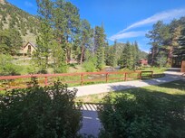 Out our front porch!