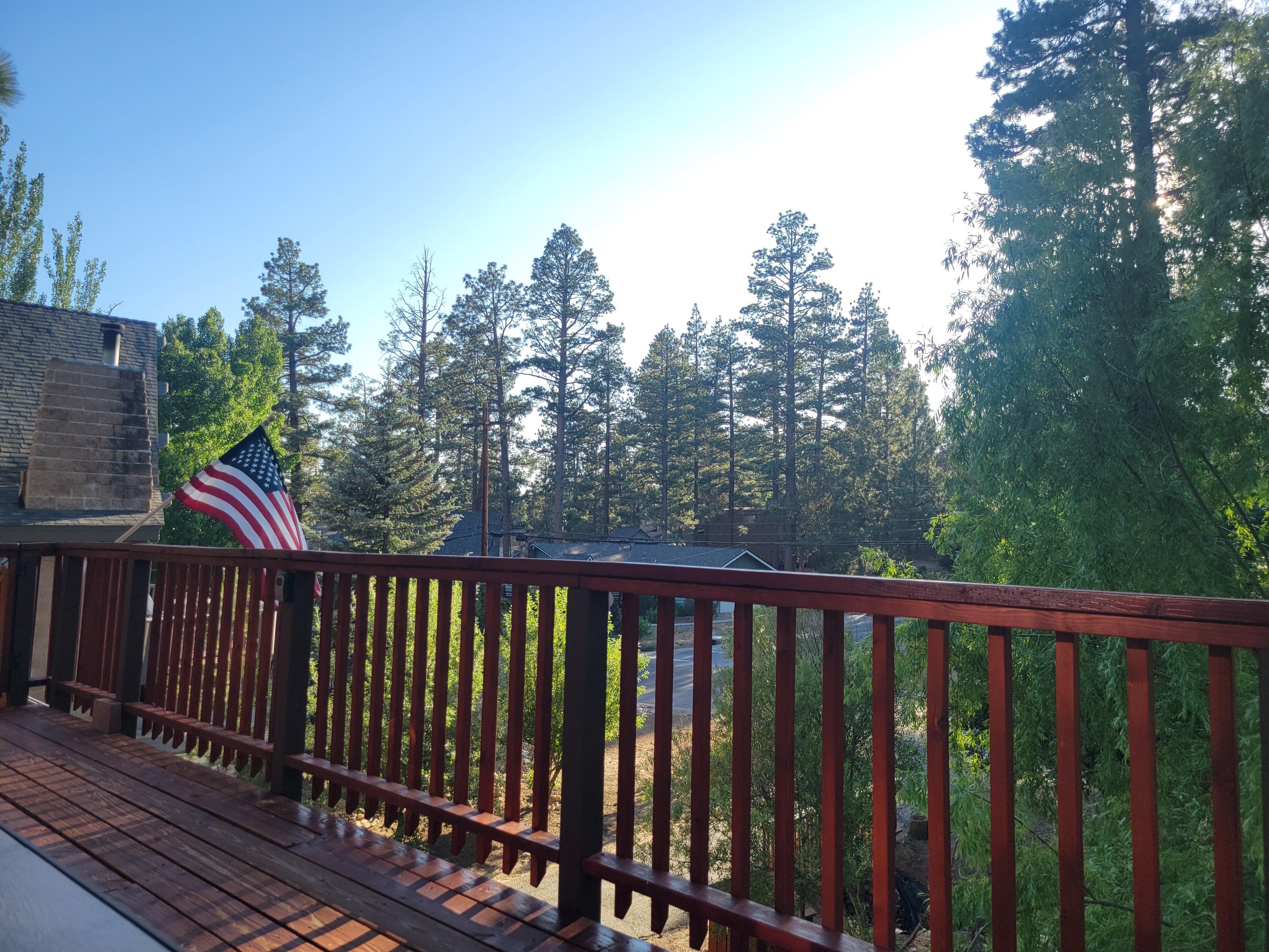 View from the porch
