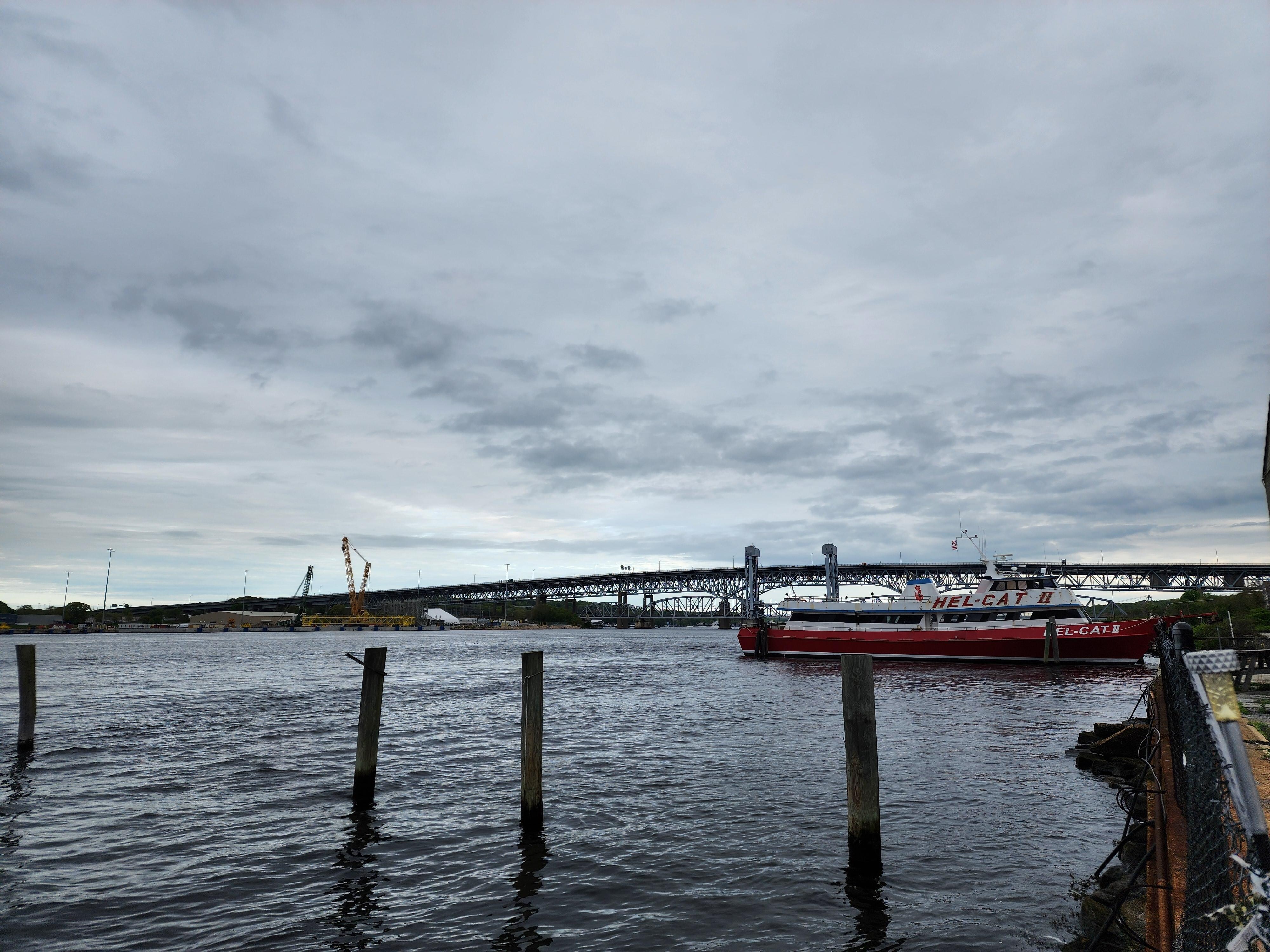 View from parking lot.