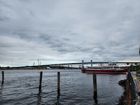 View from parking lot.