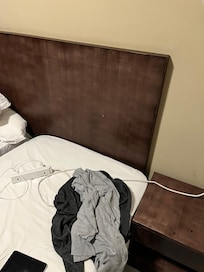 Filthy headboard