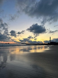 Der nahe Strand