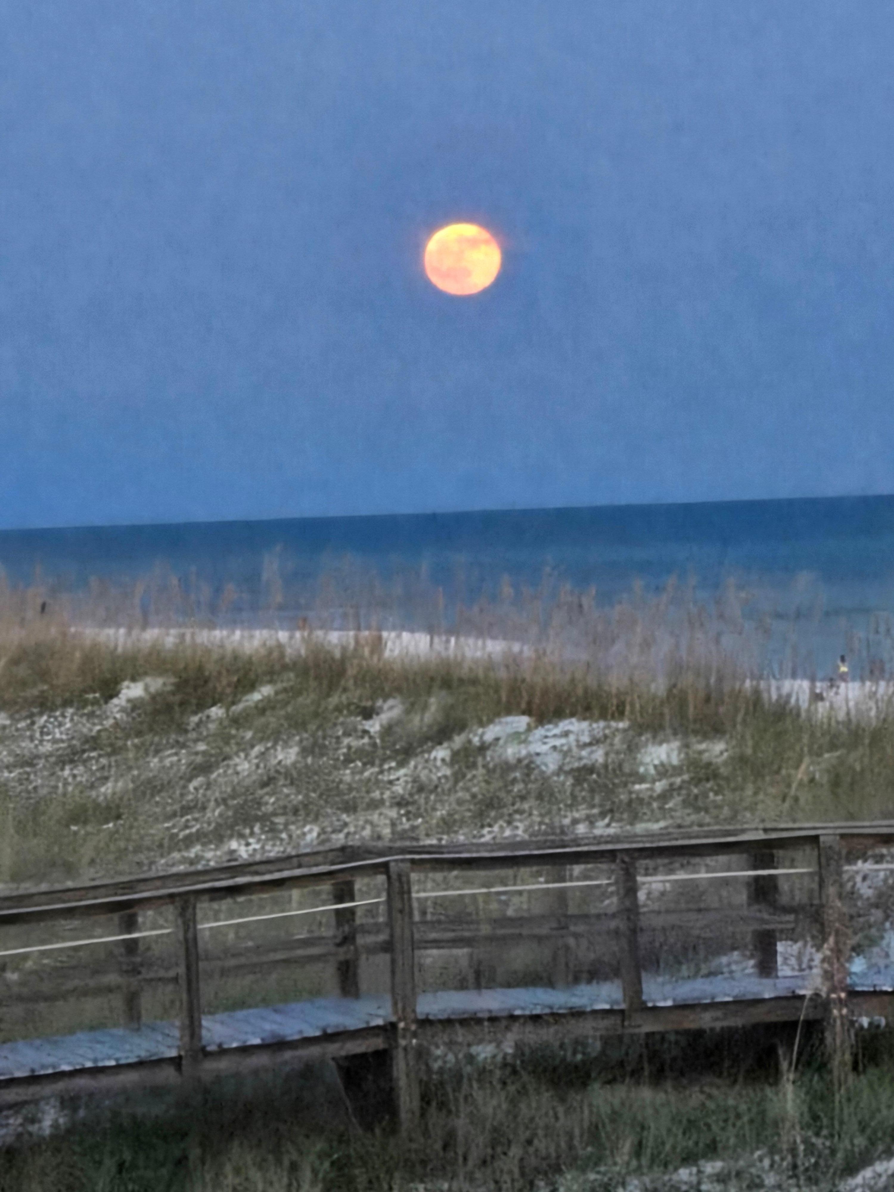 Our view from the balcony