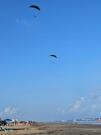 Scene on the beach