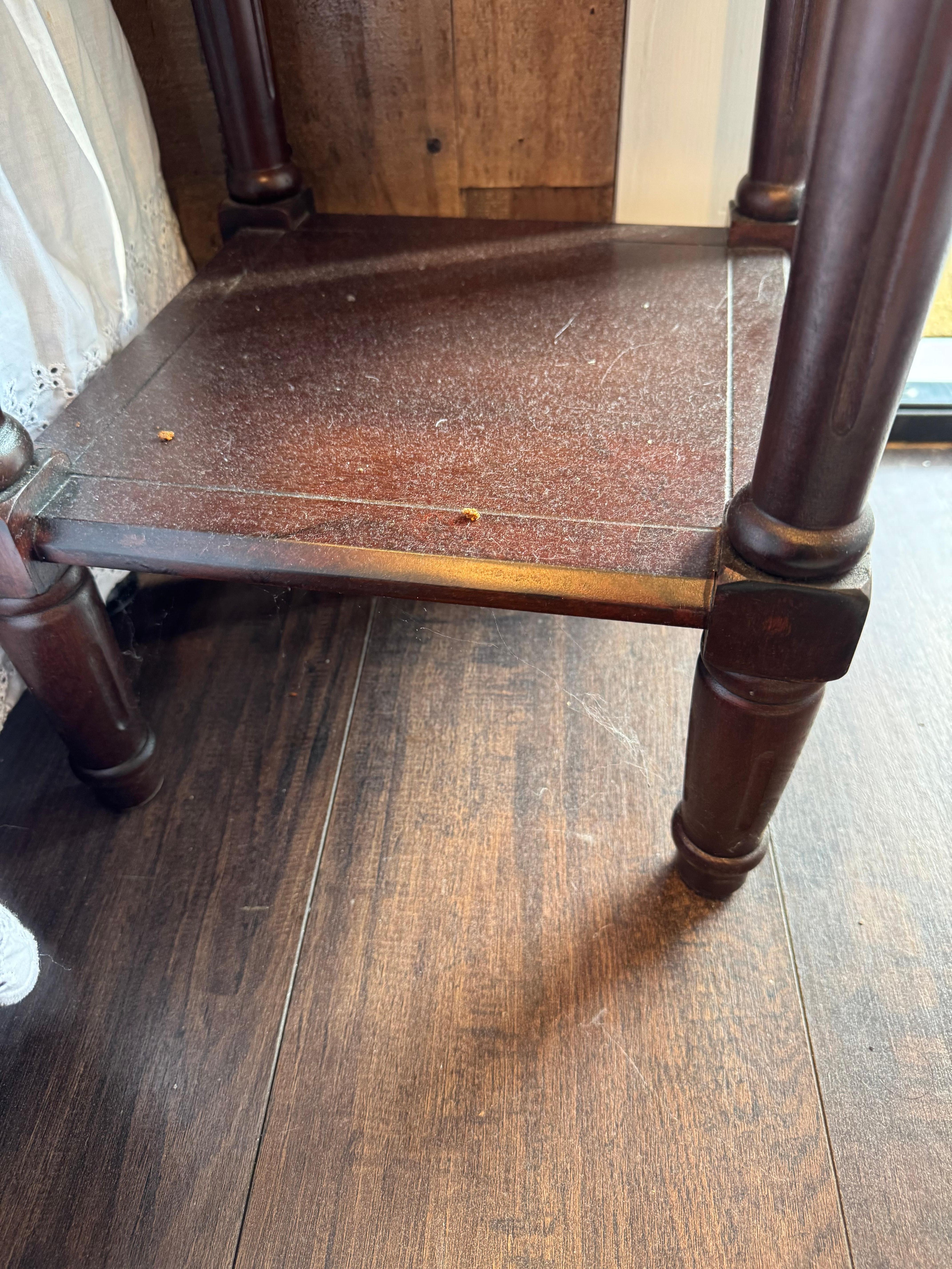 Dirty end table