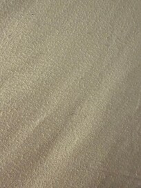 Sheets in primary bedroom