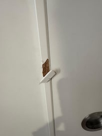 Broken door