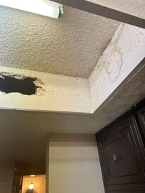 Ceiling leak