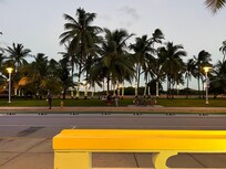 Foto taget från hotellets altan