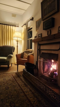 We enjoyed a fire every night