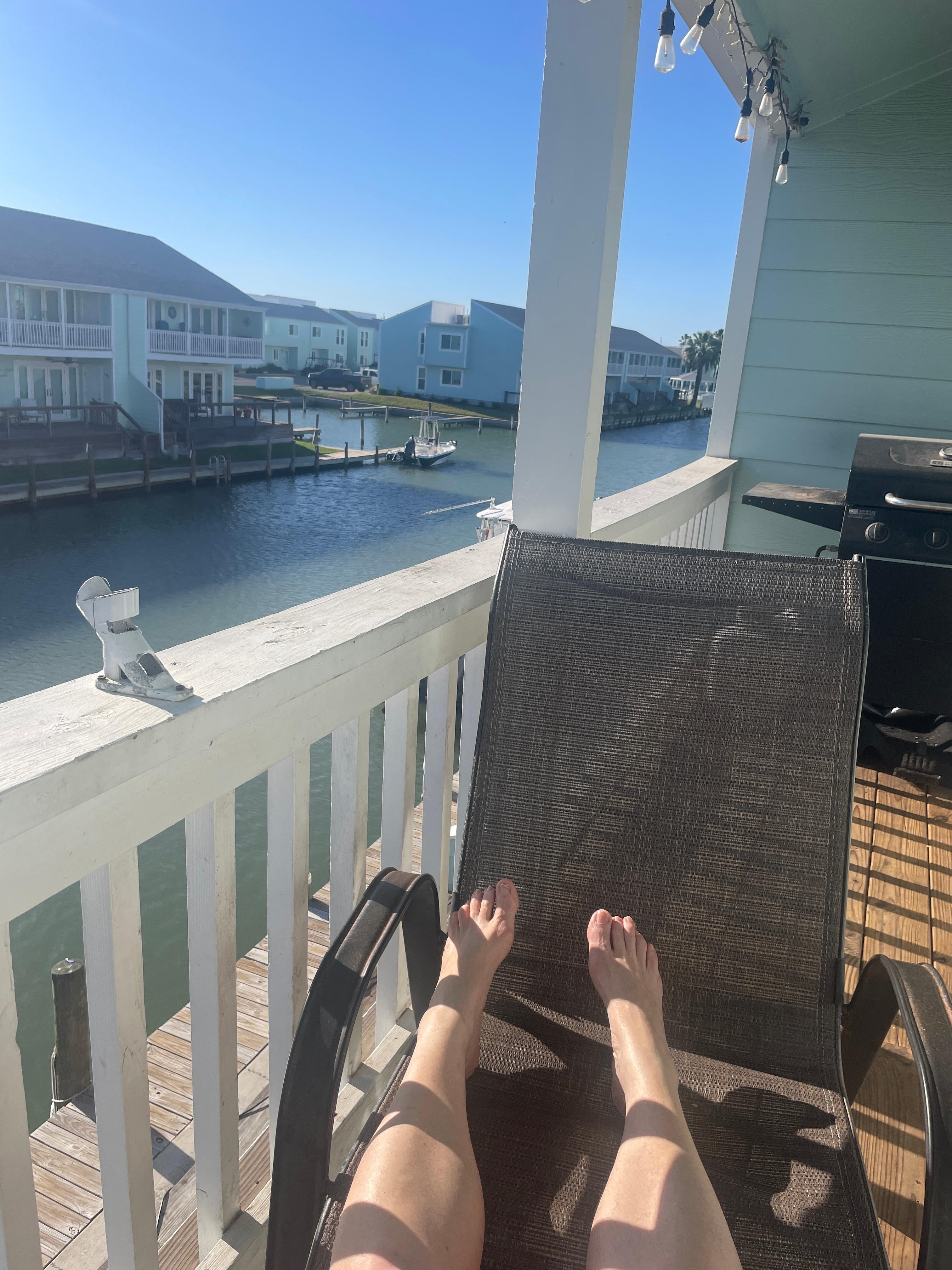 Balcony view was amazing 