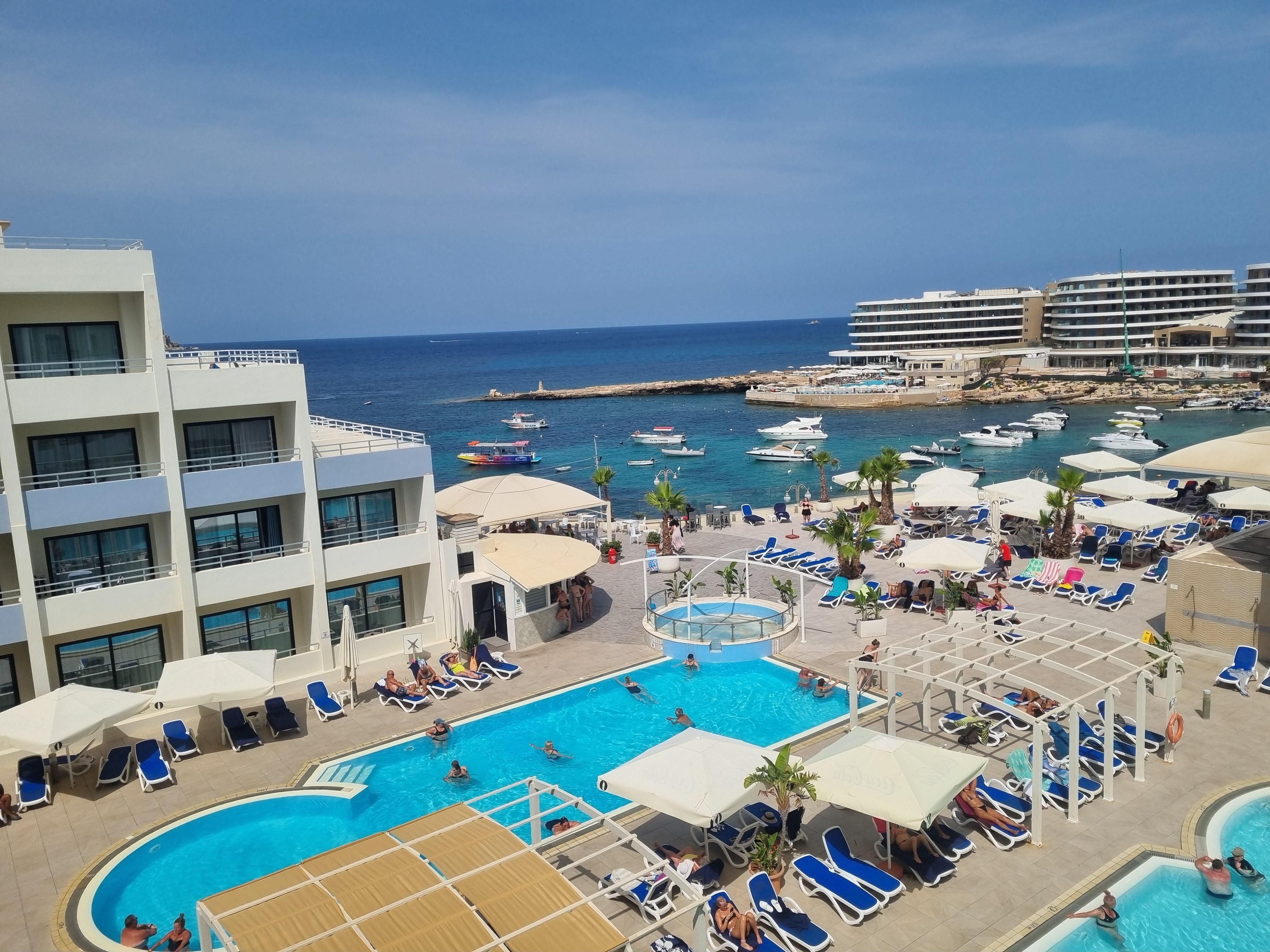 Vue du balcon en journée 