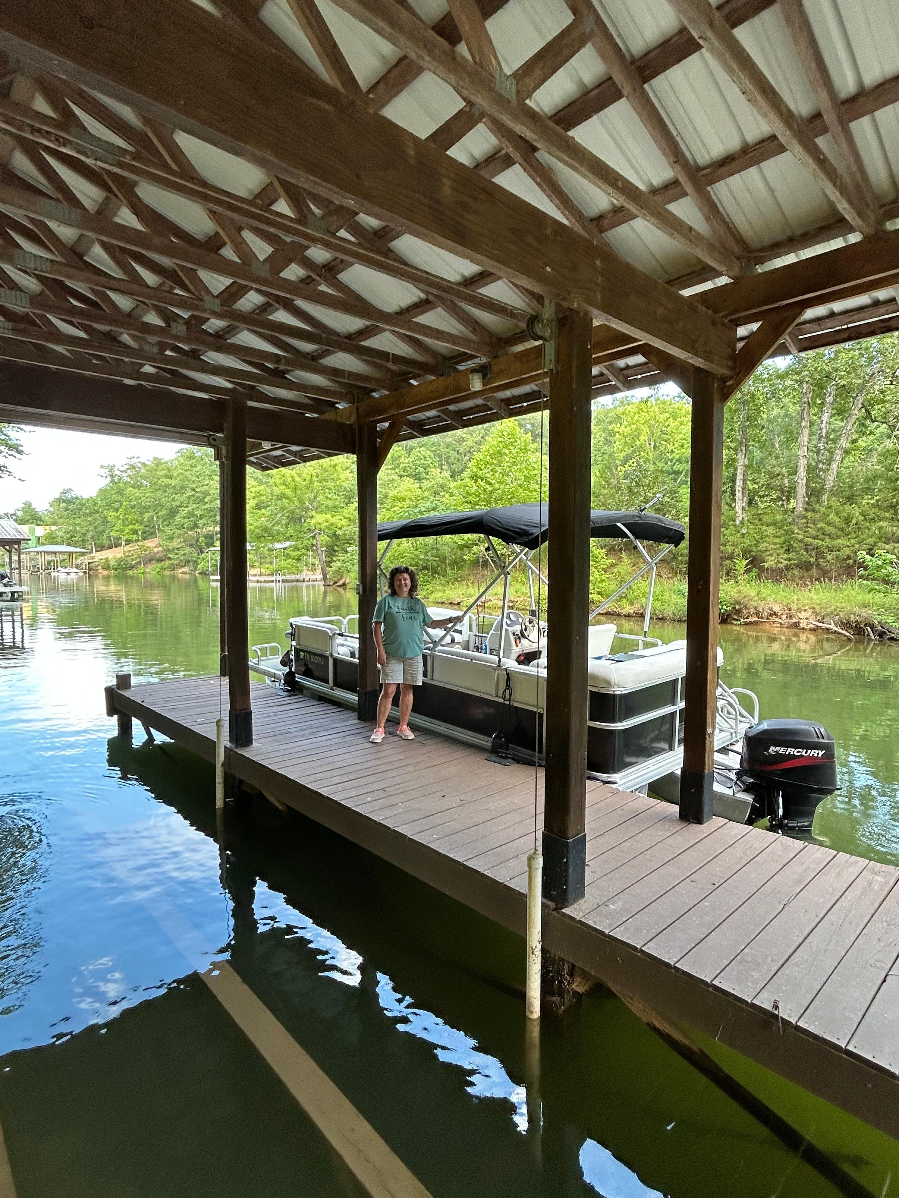 Loved the dock!  Perfect for the boats and jet ski