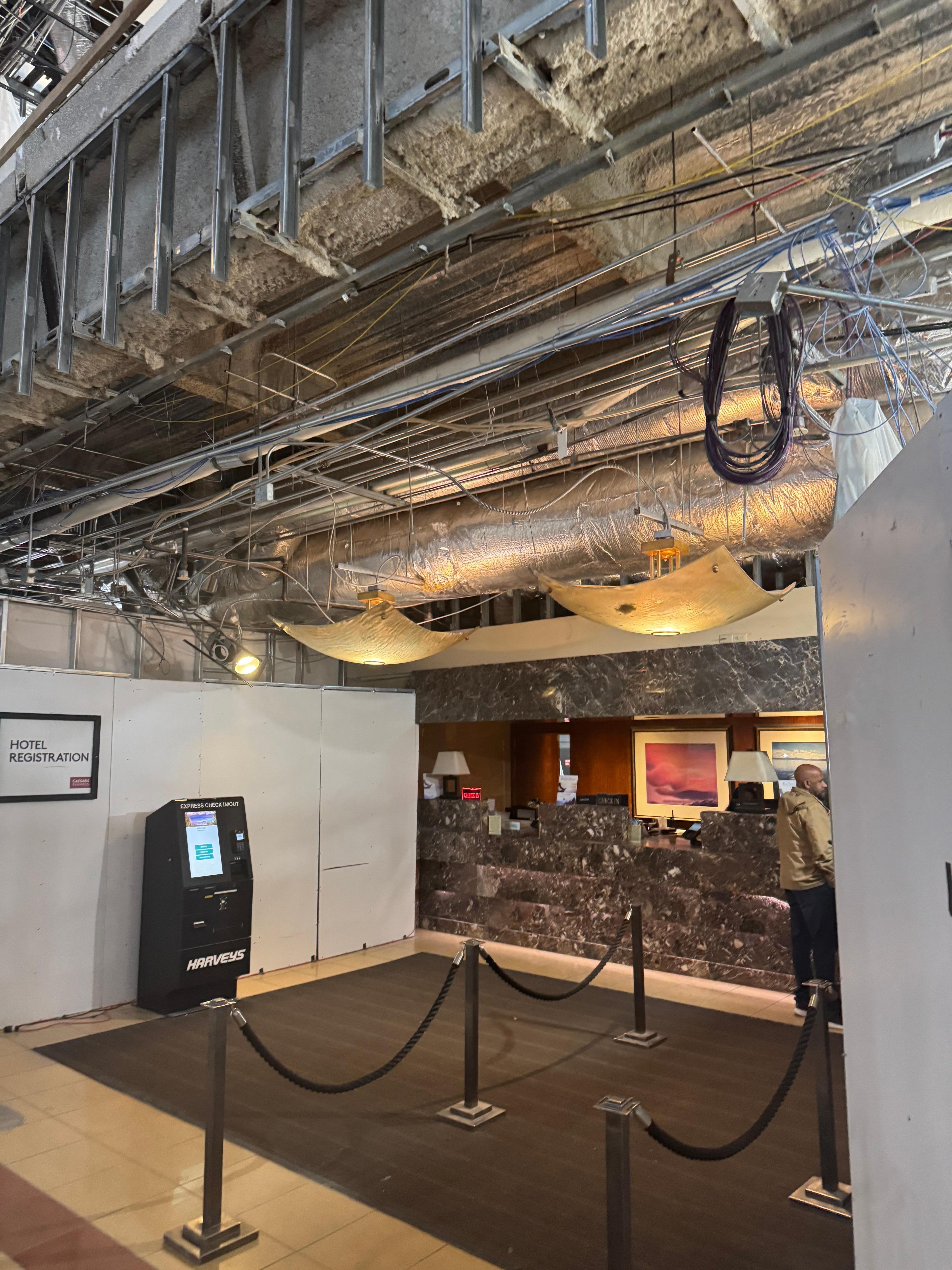 Reception area