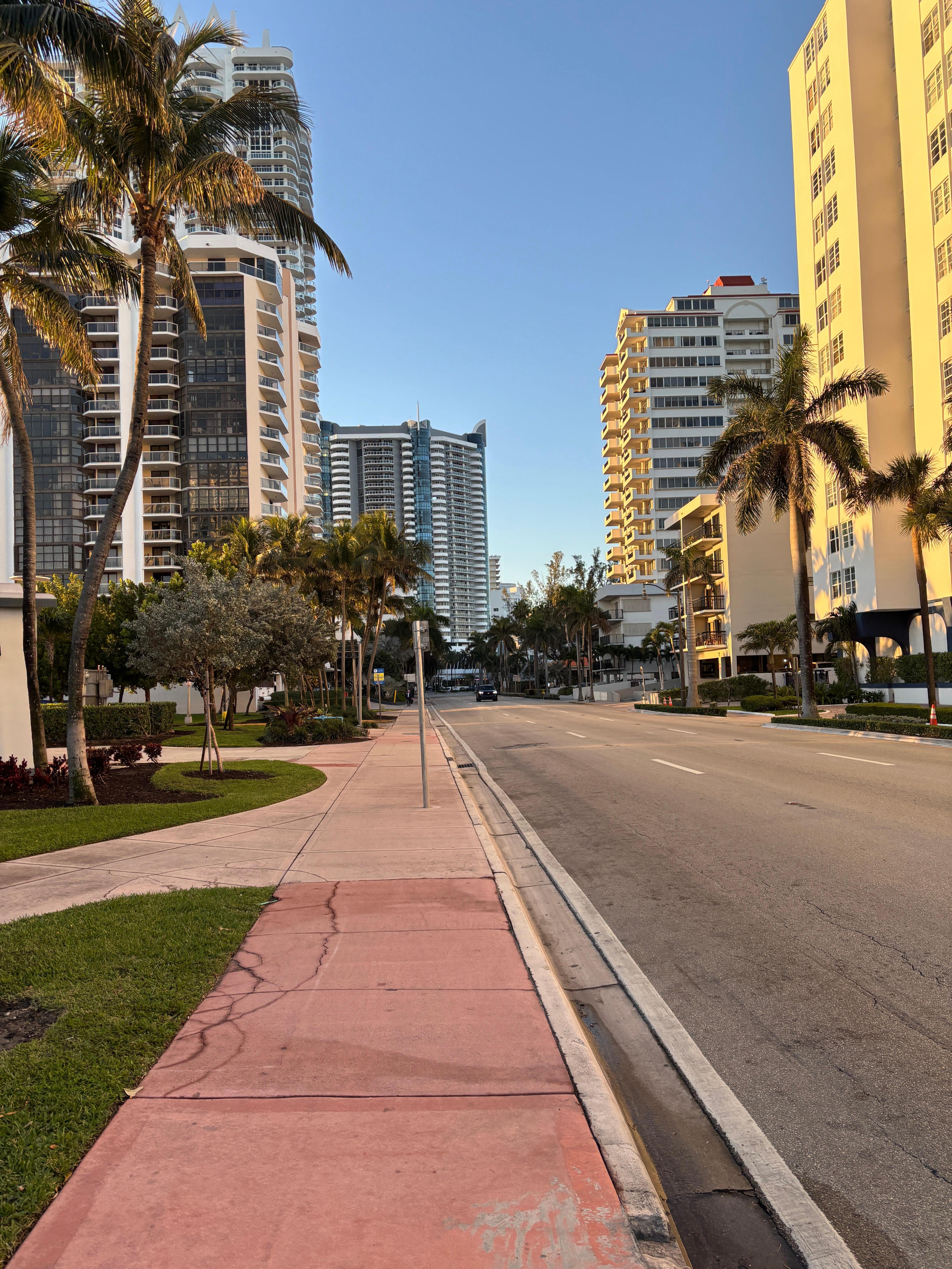 Street view near the hotel