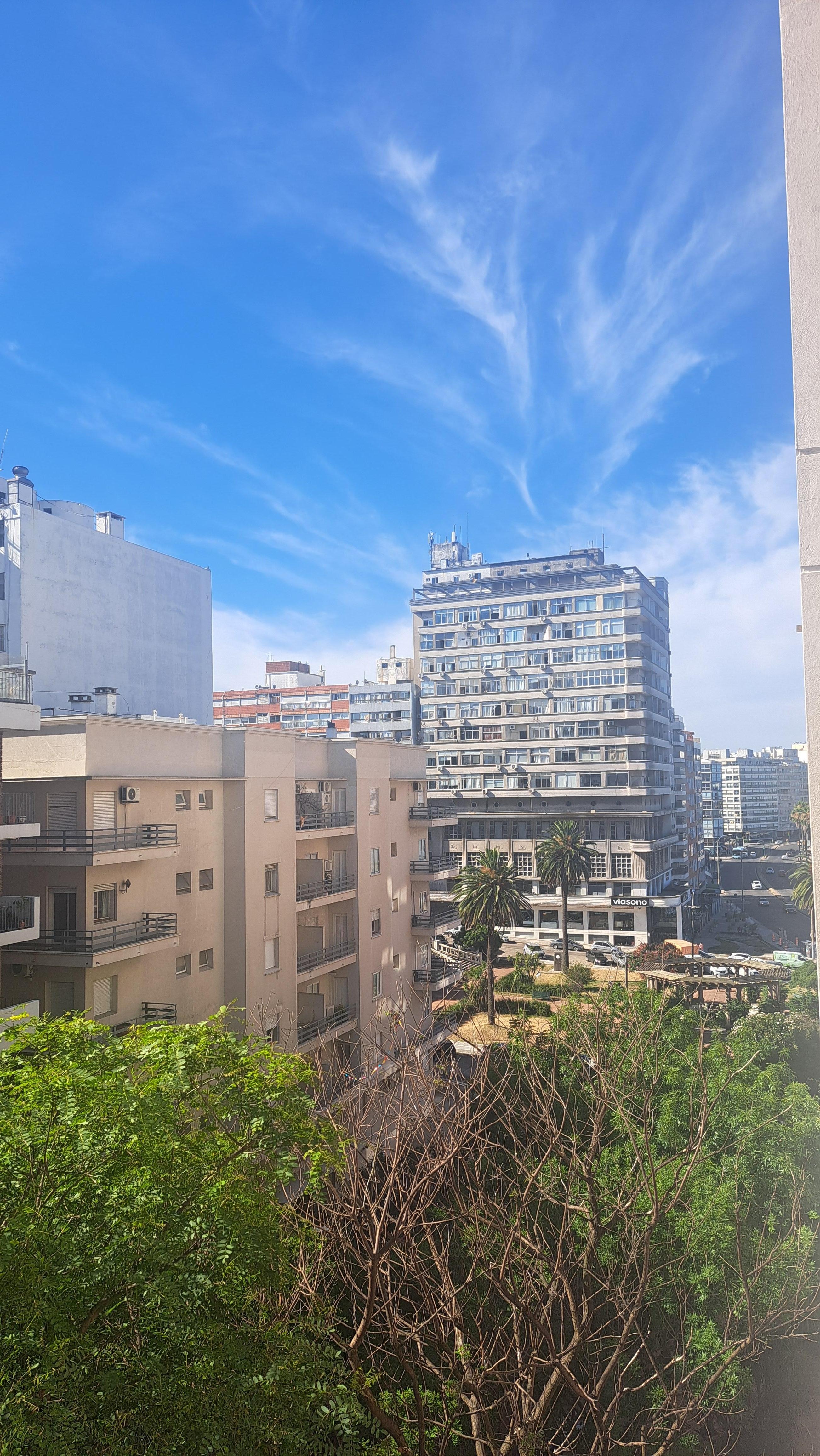 Vista do ap no 7° andar