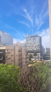 Vista do ap no 7° andar