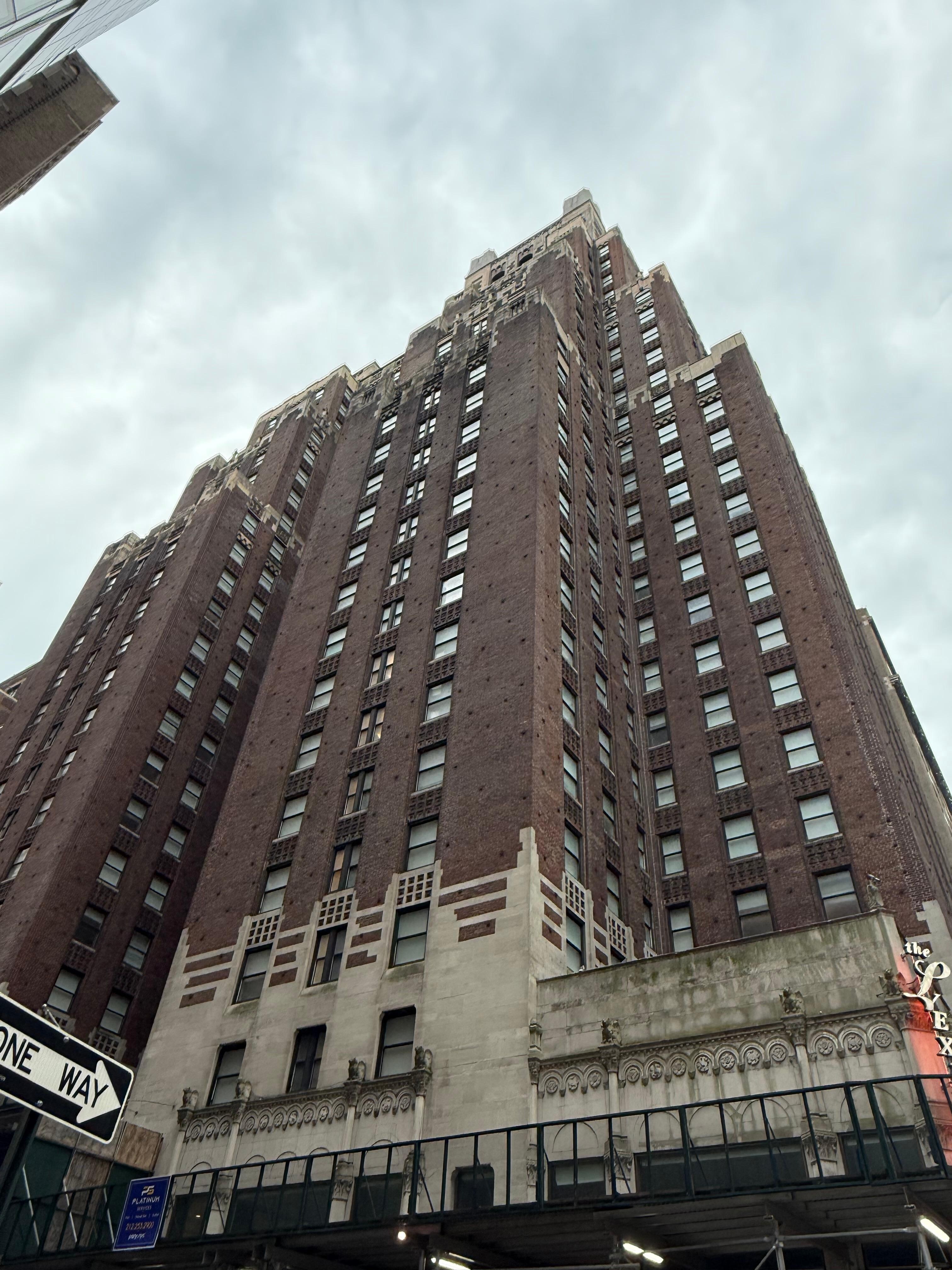 Outside of hotel 