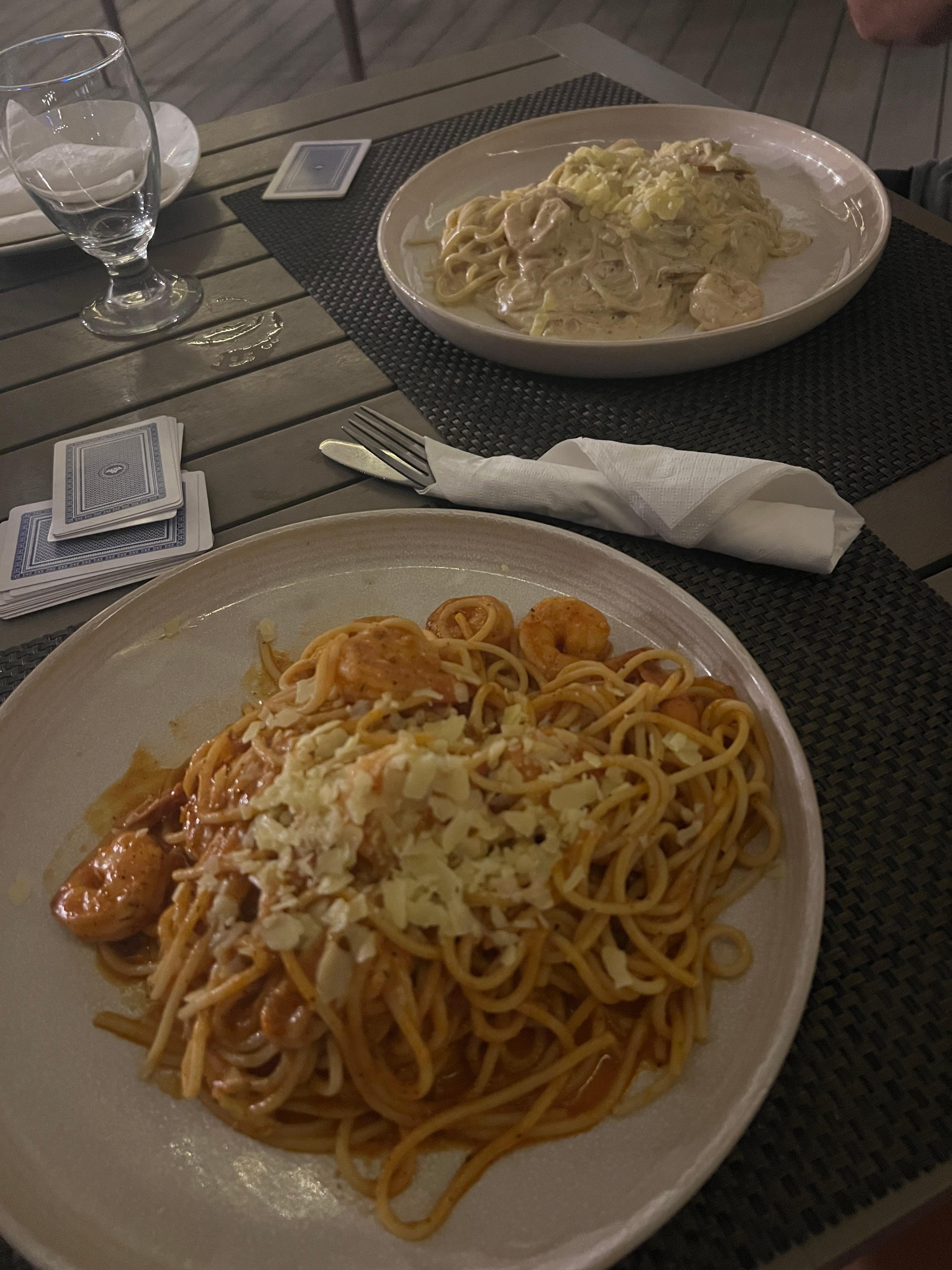 Pasta meal